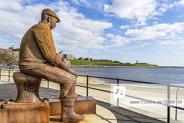 Fiddler's Green Fishermen's Memorial; North Shields Tyne and Wear England