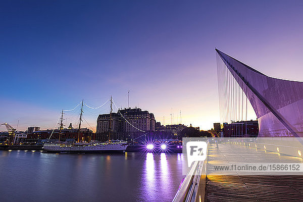 Puente de la Mujer; Buenos Aires Argentina