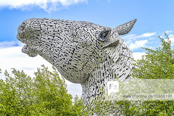 The Kelpies; Falkirk Forth Valley Scotland