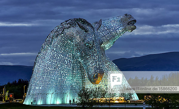 The Kelpies; Falkirk Forth Valley Scotland