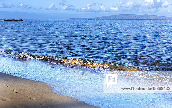 Kamaole One und Two Strände  Kamaole Beach Park; Kihei  Maui  Hawaii  Vereinigte Staaten von Amerika
