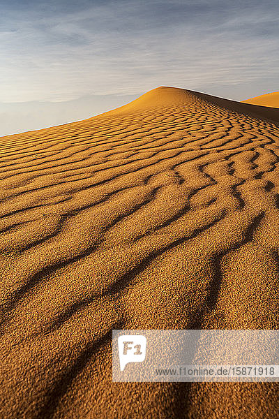 Sanddünen  Wüste Sahara  Marokko  Nordafrika  Afrika