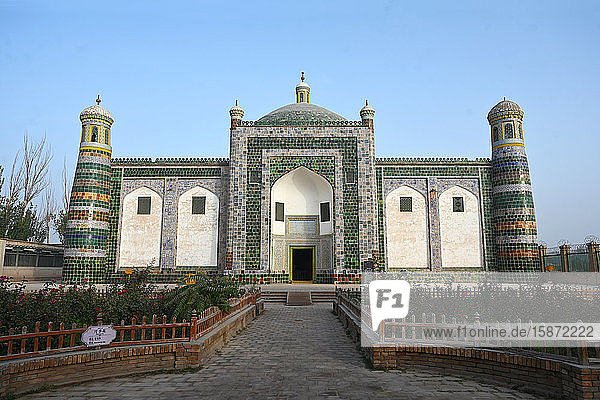 Afaq Khoja Mausoleum  erbaut um 1640  die heiligste muslimische Stätte bei Kashgar  Provinz Xinjiang  China  Asien