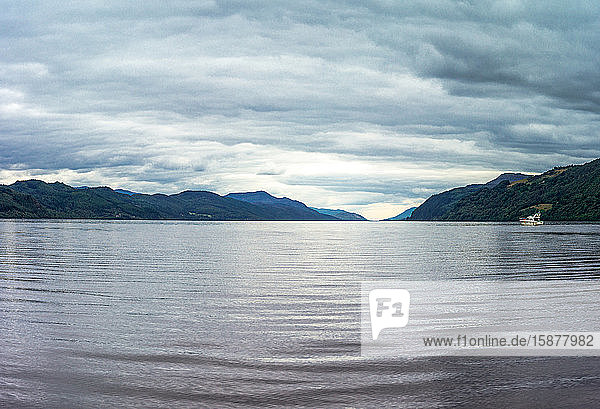 Großbritannien  Schottland  Highlands  der See Loch Ness.