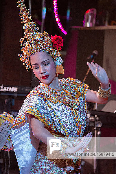Asien  Thailand  Bangkok  Traditioneller Tanz