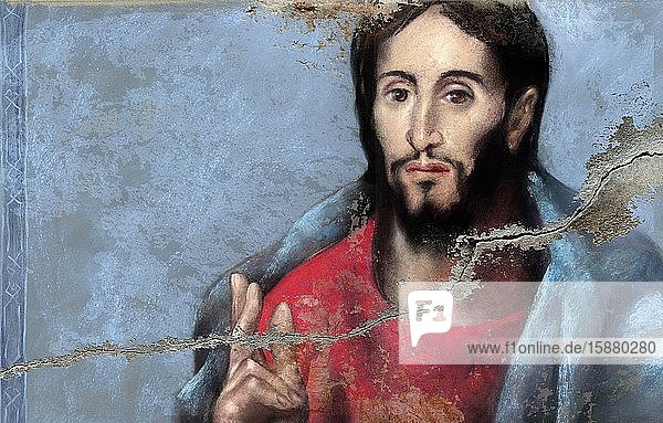 Illustration portrait of Jesus