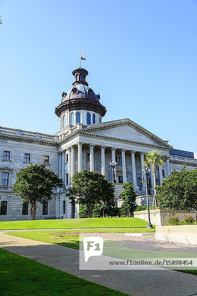 Columbia South Carolina home of the Statehouse Capital building with a rich history.