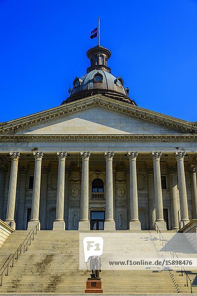 Columbia South Carolina home of the Statehouse Capital building with a rich history.