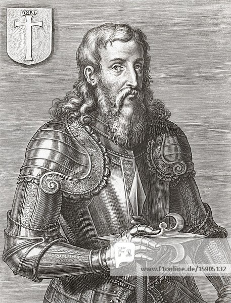 Infante D. Henrique of Portugal Duke of Viseu aka Prince Henry the Navigator 1394 - 1460. Son of King João of Portugal. Chiefly responsible for Portugal's age of exploration.