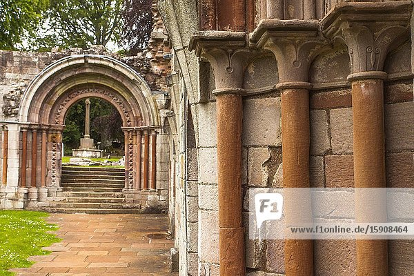 Dryburgh Abbey Scottish Borders District Scotland United Kingdom Europe.