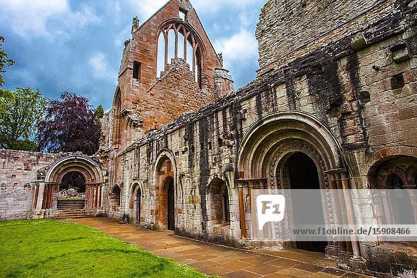 Dryburgh Abbey Scottish Borders District Scotland United Kingdom Europe.