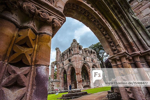 Dryburgh Abbey Scottish Borders District Scotland United Kingdom Europe.