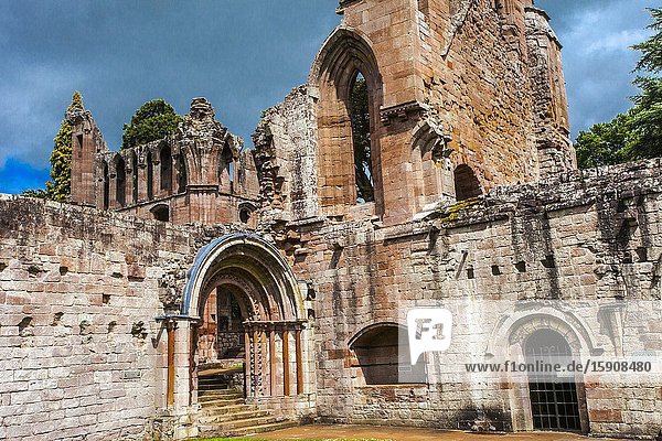 Dryburgh Abbey Scottish Borders District Scotland United Kingdom Europe.