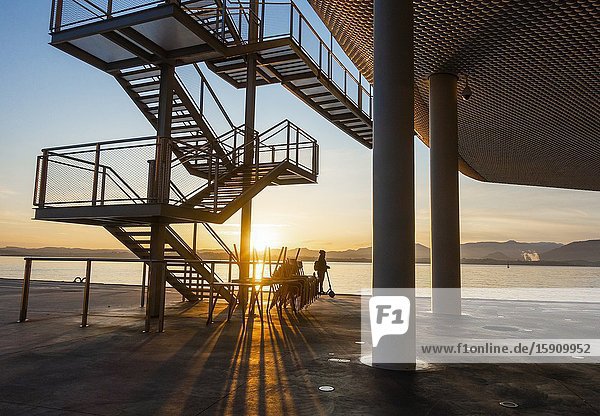 Santander Cantabria Spain. Centro Botín art gallery designed by Pritzker Prize-winner architect Renzo Piano.
