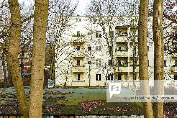 Berlin Germany. Siemensstadt S-Bahn Line was shut down during the 1980's but is getting a revival due to a planned reopening of the line in 2025. Meanwhile plans for a new campus and urban development are being made.