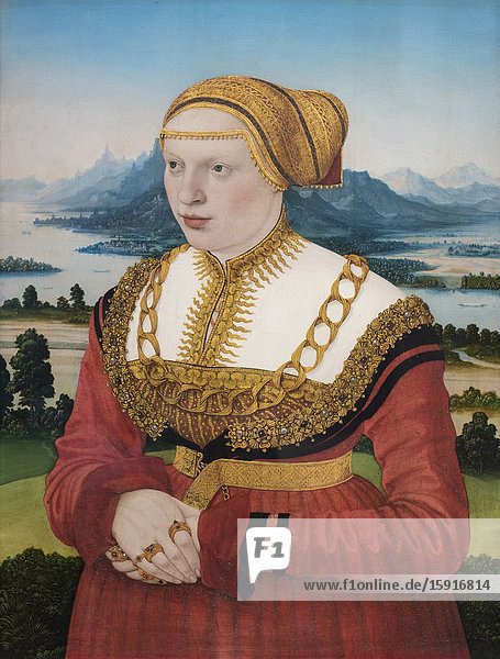 Portrait of Katherina Knoblauch by Conrad Faber  1552. National Gallery of Ireland.