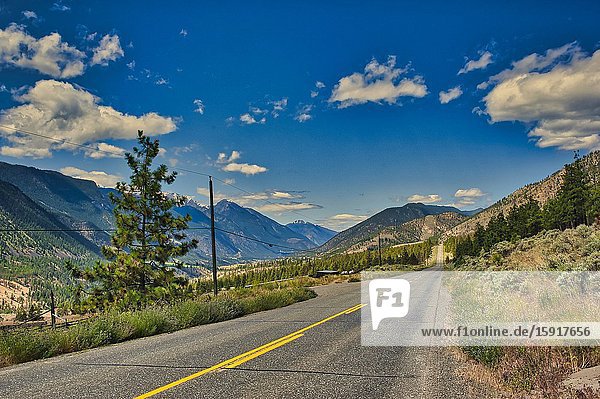 Highway 12 south of Lillooet British Columbia Canada.