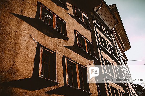 Buildings in old town Bern Switzerland.