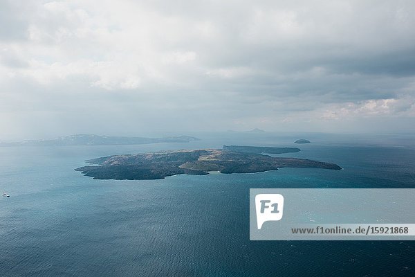 Views from Imerovigli Santorini Greece.