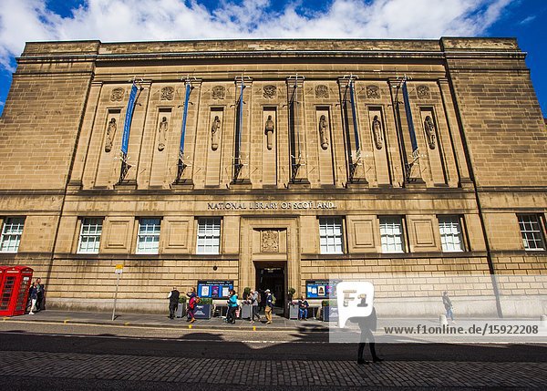 National Library of Scotland 57 George IV Bridge Old Town Edinburgh Scotland United Kingdom Europe.