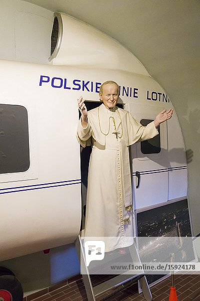 Pope John Paul II Statue Kosciuszko Mound Museum Krakow Poland Tadeusz Polish American Military Hero Europe.