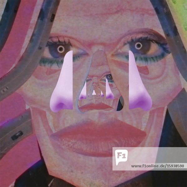 Abstract Female Infinity Portrait Animation