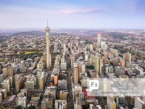 Stadtzentrum von Johannesburg  Südafrika