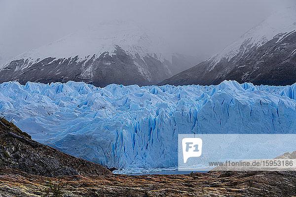 Gletscher Perito Moreno  El Calafate  Nationalpark Los Glaciares  Patagonien  Argentinien