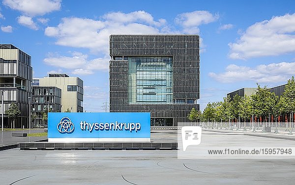 ThyssenKrupp Hauptverwaltung  Essen  Ruhrgebiet  Nordrhein-Westfalen  Deutschland  Europa