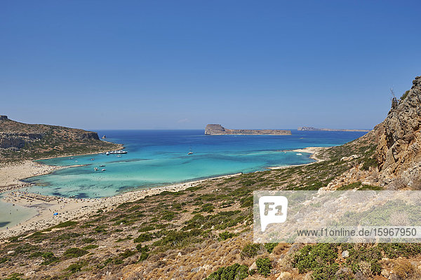 Lagoon  Balos  Crete  Greece  Europe