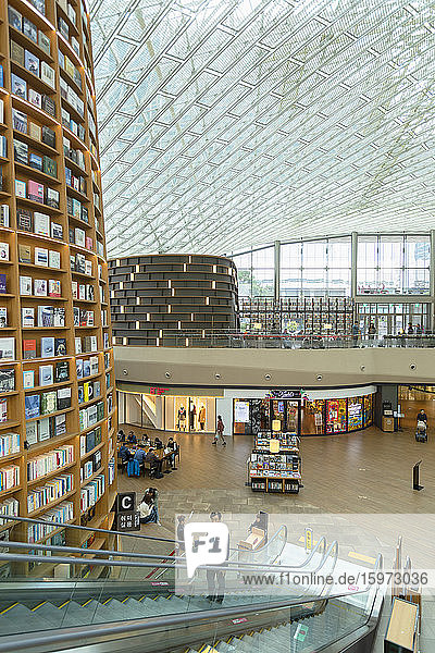 Sternenfeldbibliothek in der COEX Mall  Seoul  Südkorea  Asien