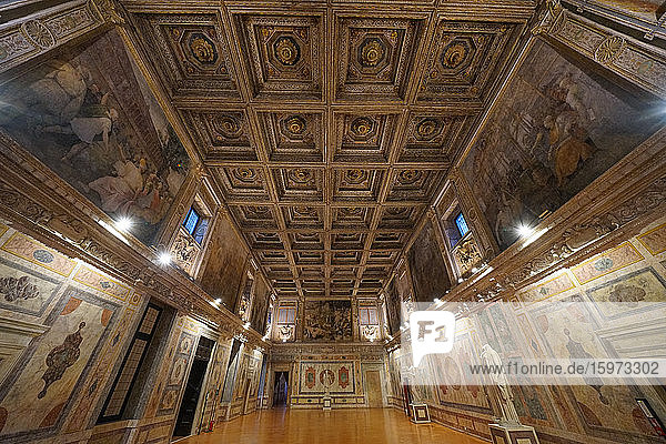 Manto-Saal  Palazzo Ducale di Mantova  Mantua  Lombardei  Italien  Europa