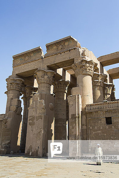 Tempel von Sobek und Haroeris  Kom Ombo  Ägypten  Nordafrika  Afrika