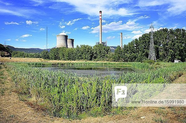 La Robla thermal power plant  Leon  Spain
