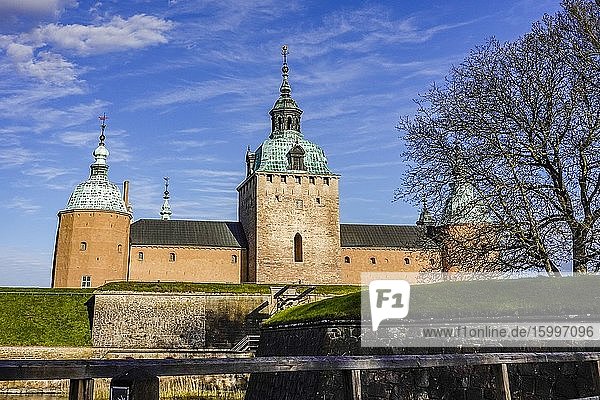 Kalmar Sweden The grounds of the Kalmar Castle.
