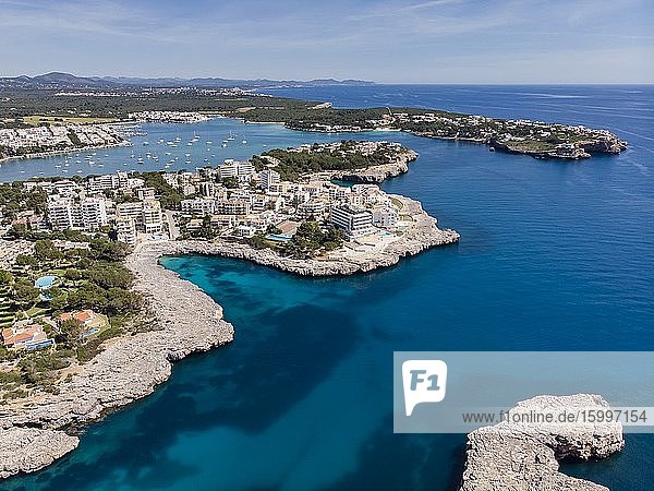 Porto Colom Felanitx Mallorca Balearic Islands Spain.
