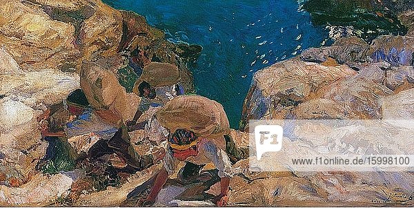 Joaqu?n Sorolla Y Bastida - Smugglers 1919.