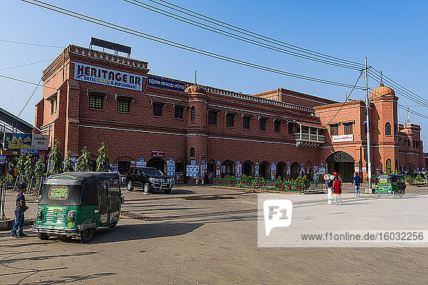 Historischer Bahnhof  Chittagong  Bangladesch  Asien