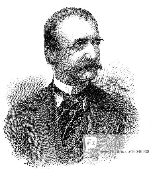 Wilhelm Freiherr von Engerth  1814-1884  Austrian architect and engineer  known for being the designer of the first practical mountain locomotive  Austria  Europe