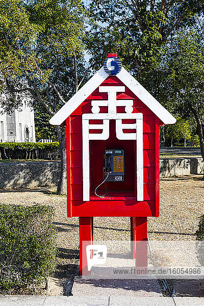 Taiwan  Kinmen  Jincheng  Old-fashioned telephone booth