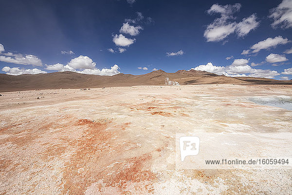 Sol de Manana-Geysire  Eduardo-Avaroa-Nationalpark; Abteilung Potosi  Bolivien