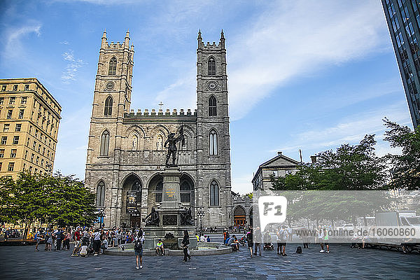 Basilika Notre-Dame; Montreal  Quebec  Kanada