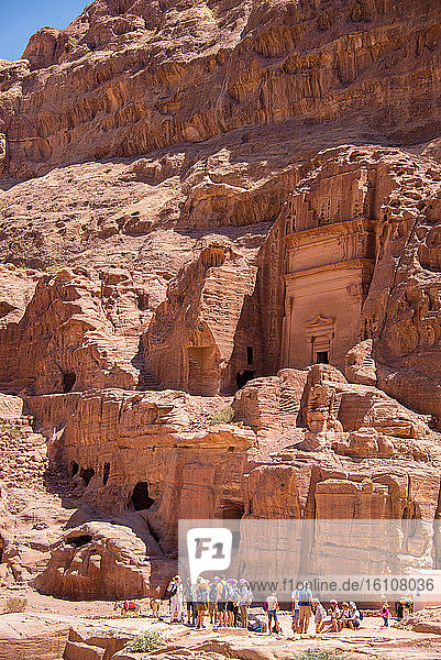 Asia  Middle East  Jordan  Petra  Theater Necropolis