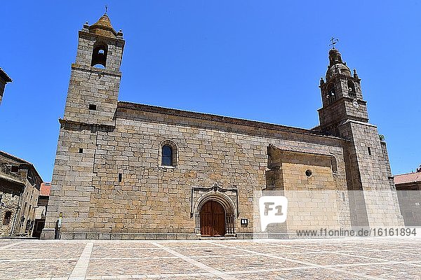 Kirche San Felices de los Gallegos  Nuestra Se?ora Entre Dos Alamos (16. Jahrhundert). Las Arribes del Duero  Provinz Salamanca  Kastilien und Leon  Spanien.