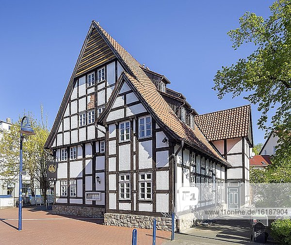 Brinkmannsches Haus  half-timbered house  Lage  East Westphalia  North Rhine-Westphalia  Germany  Europe