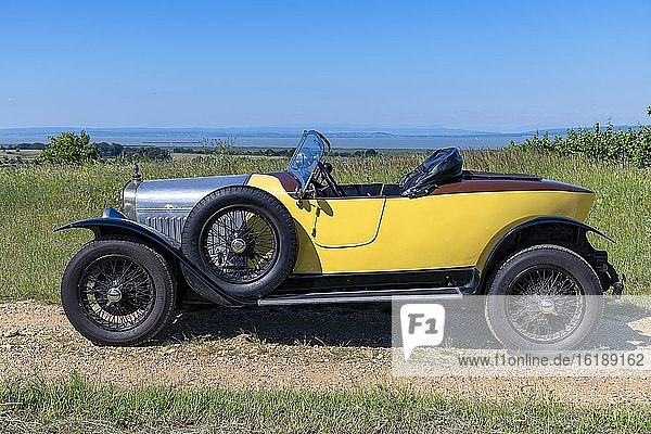 Oldtimer Delage DISS  Roadster  Baujahr 1925  gelb  Österreich  Europa