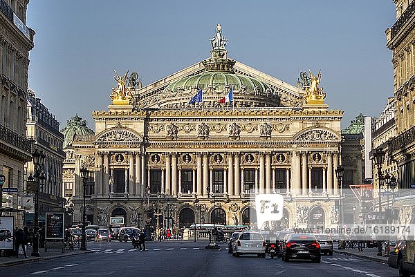 Palais Garnier  Oper  Paris  Ile-de-france  Frankreich  Europa
