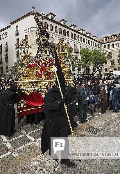 Die Großvaterprozession, Kathedrale von Jaen, Spanien, Europa