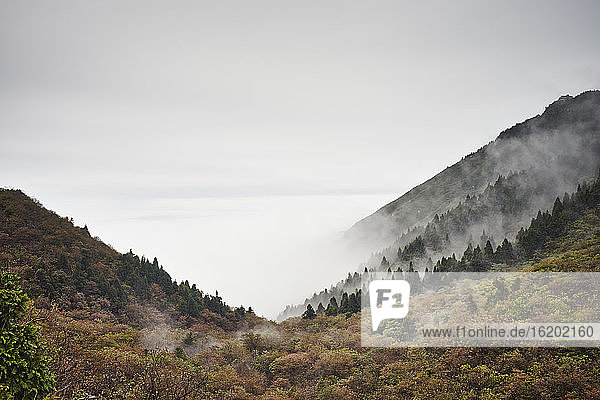 Hengshan mountain, Nanyue, China.