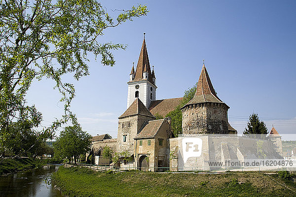 Wehrkirche in Siebenbürgen  Mittelalterliches UNESCO-Erbe  Rumänien  Europa
